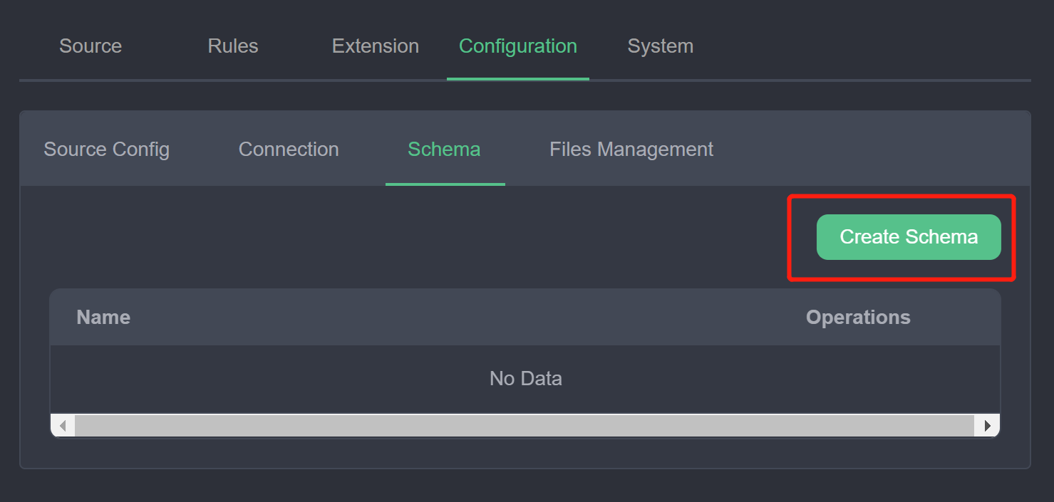 create schema path